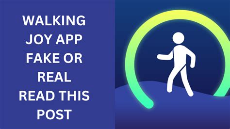 walking joy app real or fake|17 Best Apps That Pay You to Walk .